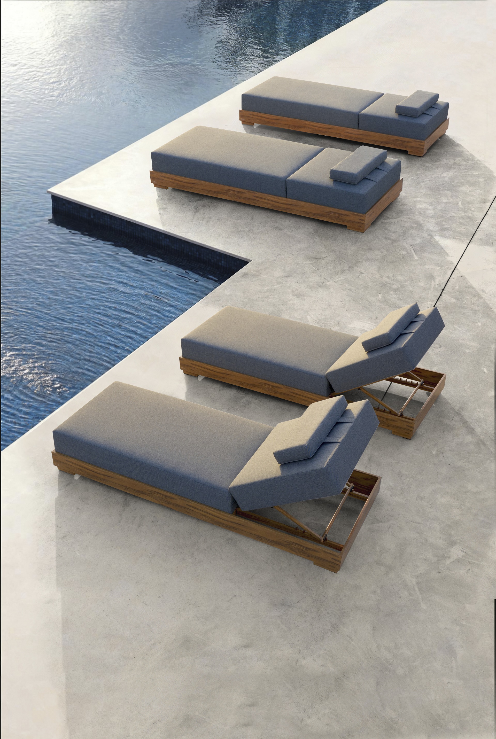 SKY chaise lounge